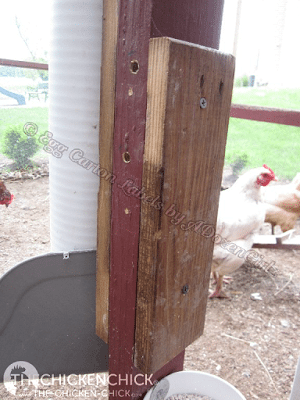 After much research, contemplating dozens of designs and several iterations of my own, I am now happy with my PVC feeder. There are no longer piles of wasted grain on the floor, which makes me, my chickens and my feed budget happy. Mine cost approximately $12.00 to build and was finished in 20 minutes.