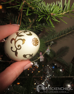 bead caps finish off blown, decorated eggs simply and elegantly
