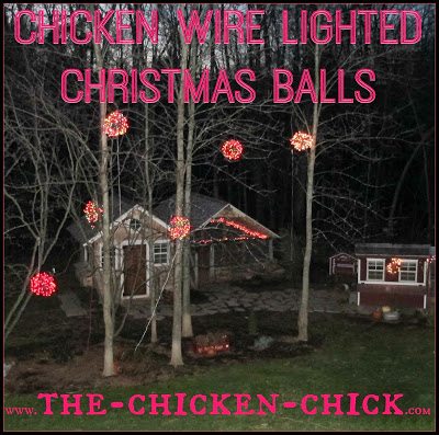 DIY: Chicken Wire Light Ball