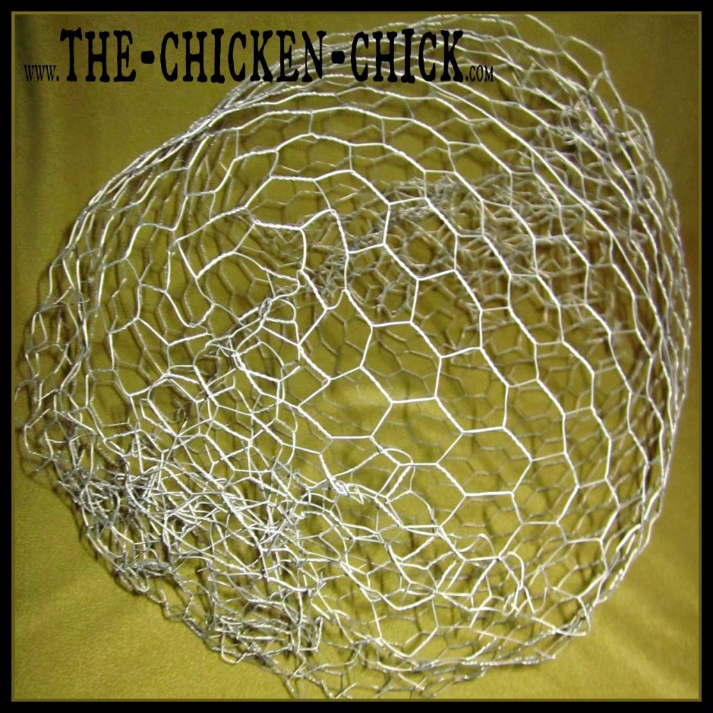 Chicken Wire, Lighted Christmas Balls. ‘Tis the Season! | The Chicken Chick®
