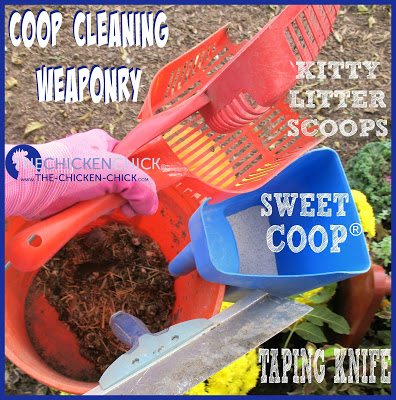 Chicken Coop Cleaning Tools