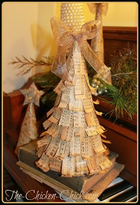 DIY Chicken Wire Christmas Tree How To Make Tutorial ~ Fresh