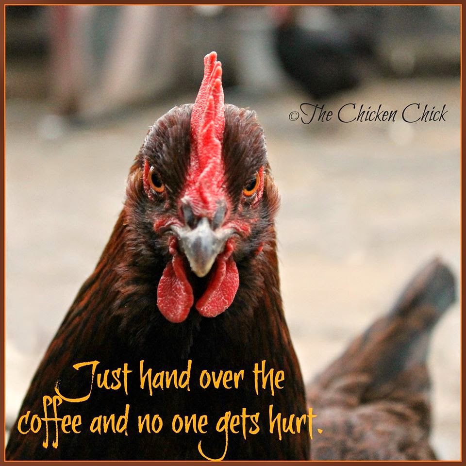 Just hand over the coffee and no one gets hurt.