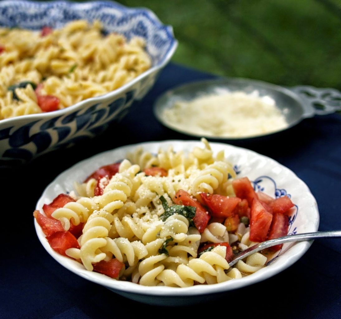 eating plain pasta eating plain pasta
