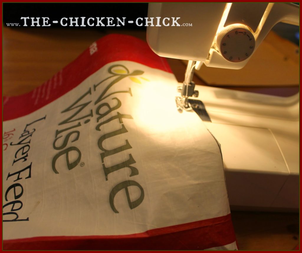 Today I am sharing my DIY repurposed feed bag chicken Christmas stocking tutorial so you can make them yourself and I can stop selling them in my online store and focus more on cookie baking next year!