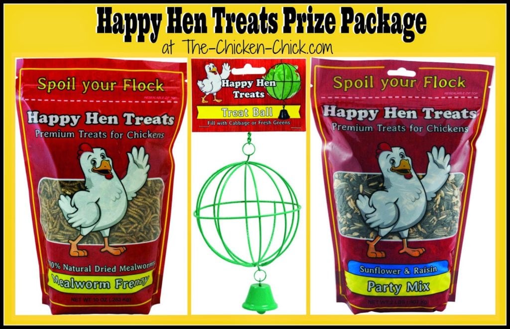 Happy Hen Treats and The Chicken Chick celebrate National Poultry Day March 19th with a Giveaway-palooza 