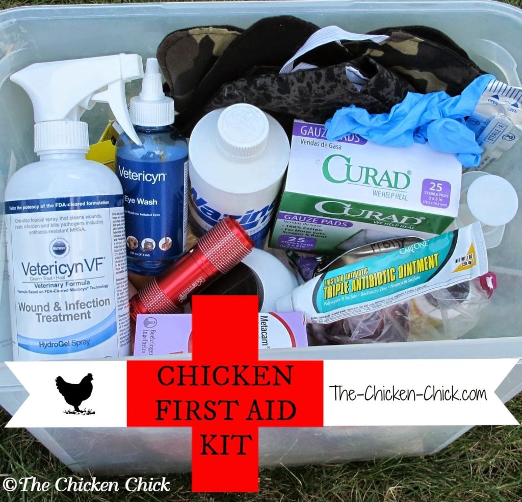  Chicken First Aid Kit Essentials