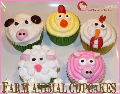 Farm Animal Cake Tutorial with Whipped Cream and Fondant - YouTube