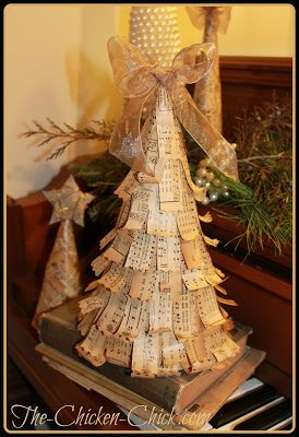 Vintage Christmas Trees, via The Chicken Chick®