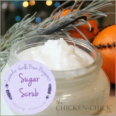 DIY Sugar Scrub with FREE Printable from www.The-Chicken-Chick.com