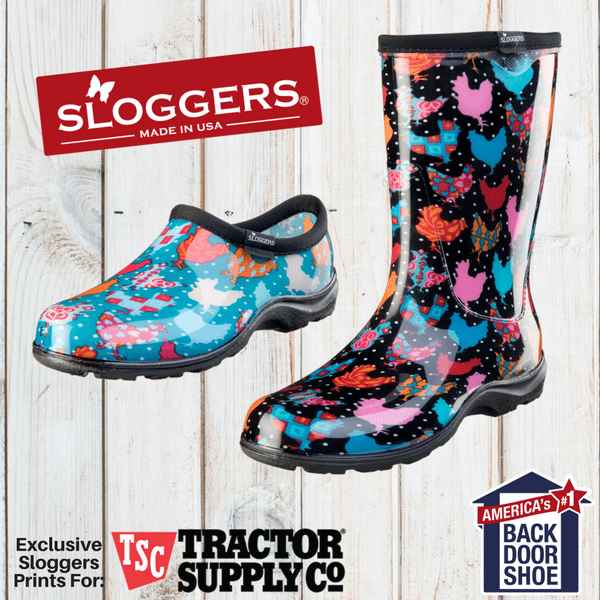 sloggers chicken boots