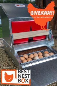 Best Nest Box Giveaway at www.The-Chicken-Chick.com