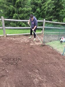 planting a wildflower garden for my bees