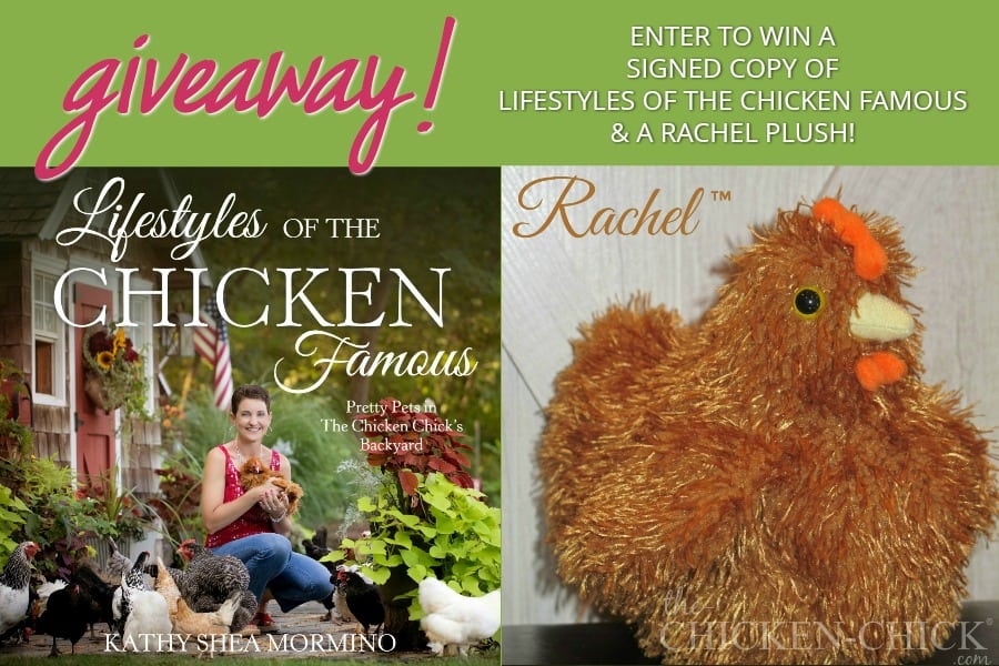 Lifestyles of the Chicken Famous and Rachel Plush Giveaway