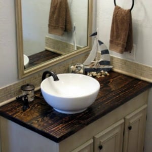 DIY Master Bathroom Vanity