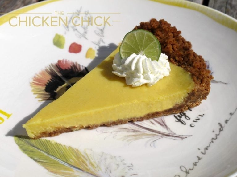 Finished Key Lime Pie