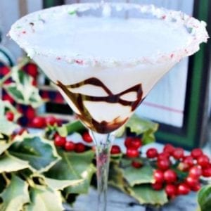 Peppermint Mochatini Cocktail