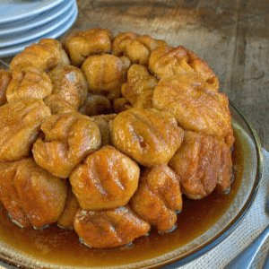 Apple Cream Cheese Stuffed Monkey Bread, shared by Life with the Crust Cut Off