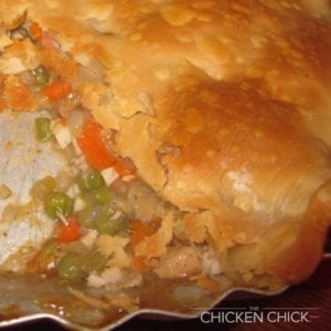 chicken pot pie - the chicken chick