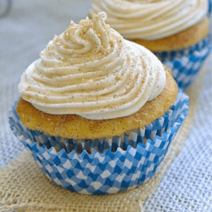 Cinnamon Sugar Cupcakes, shared by This Silly Girl's Life