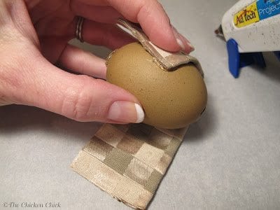 DIY Blown Egg Nativity Scene 3