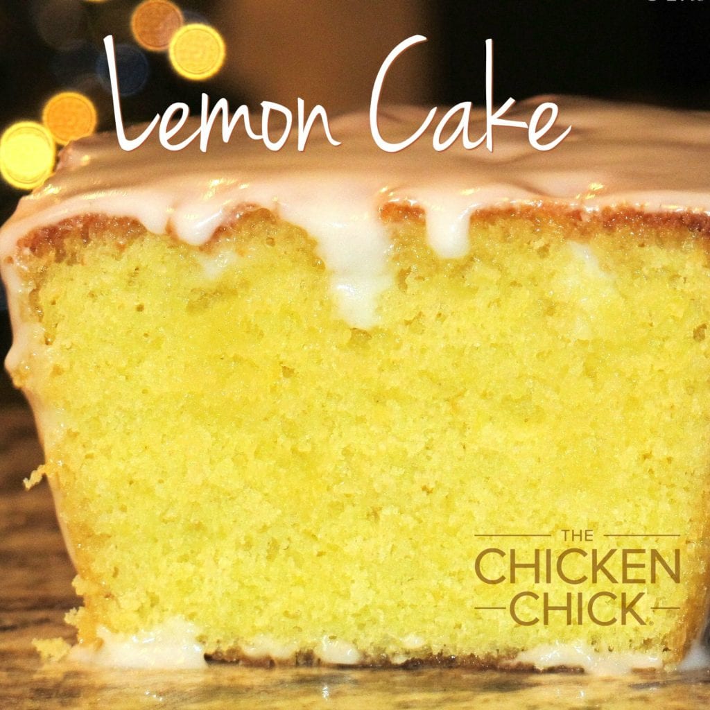 Lemon Cake — The Chicken Chick Lemon Cake via The Chicken Chick
