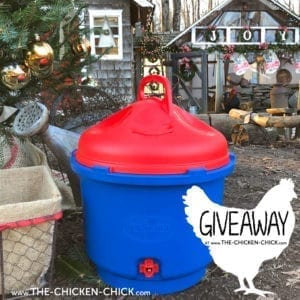 Premier 1 Heated Poultry Nipple Drinker Giveaway - The Chicken Chick