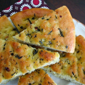 Rosemary Focaccia Bread, shared by My Sweet Mission