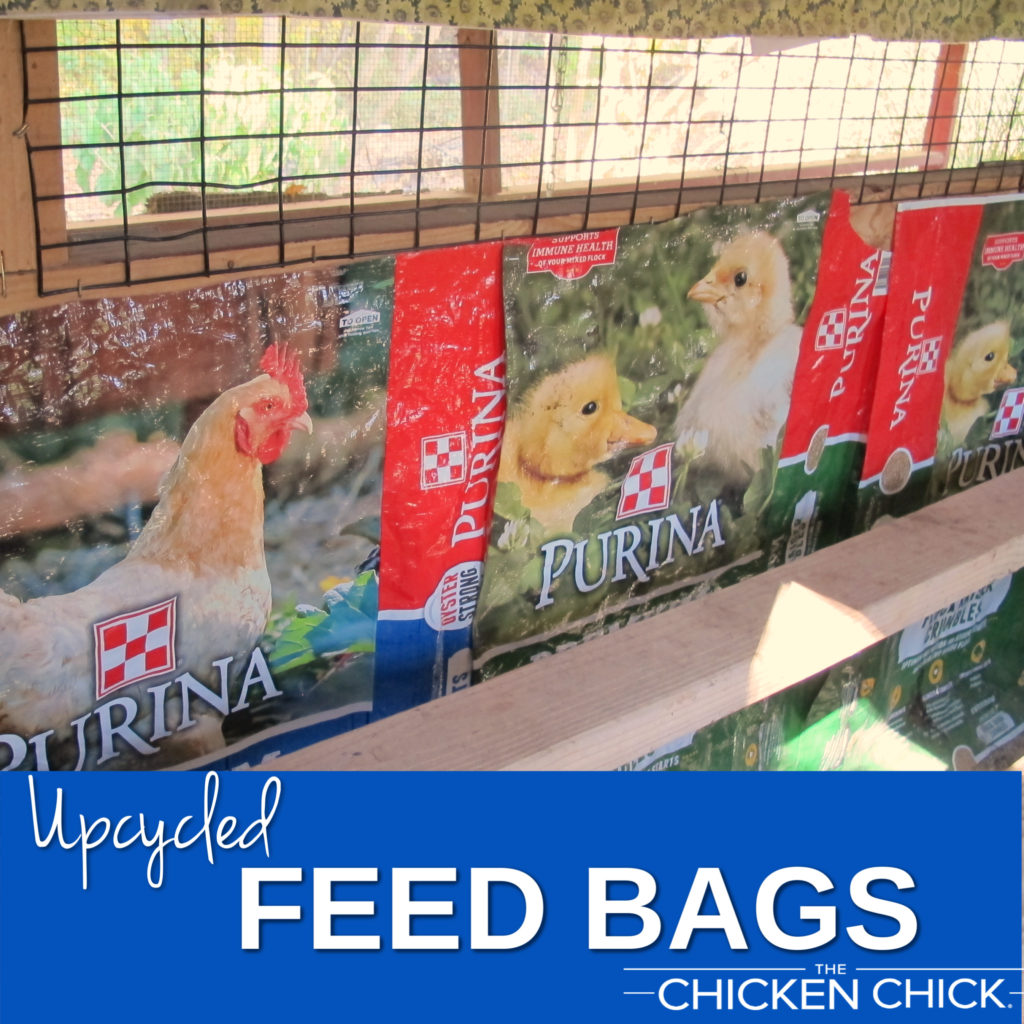 Recycled Feedbag Garden Tote