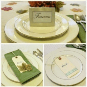 6 Easy DIY Place Cards, shared by The Pin Junkie