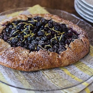 Blueberry Crostata shared by Analida's Ethnic Spoon
