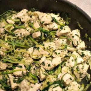 Cilantro Lime Chicken Zucchini shared by Cook, Eat, Go