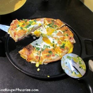 Croque Madame Pizza, shared by Cooking with Carlee