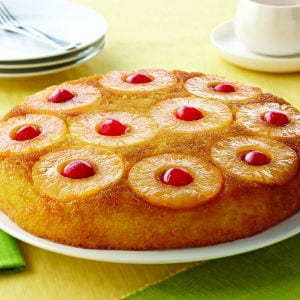 Easy Pineapple Upside Down Cake Recipe shared by Mommy Evolution