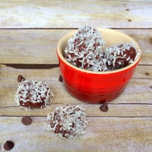 Frozen Chocolate Coconut Banana Bites shared by Inspiration for Moms