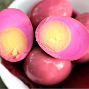 Mom's Pickled Eggs Recipe, shared by Just 2 Sisters