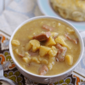 Simple Ham & Potato Chowder, shared by Frugal Foodie Mama