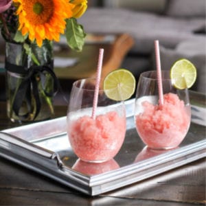 Strawberry Rosé Slushies, shared by The Kittchen
