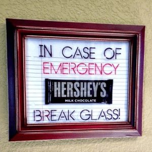 Teacher Gift: In case of emergency, break glass, shared by Inspiration for Moms